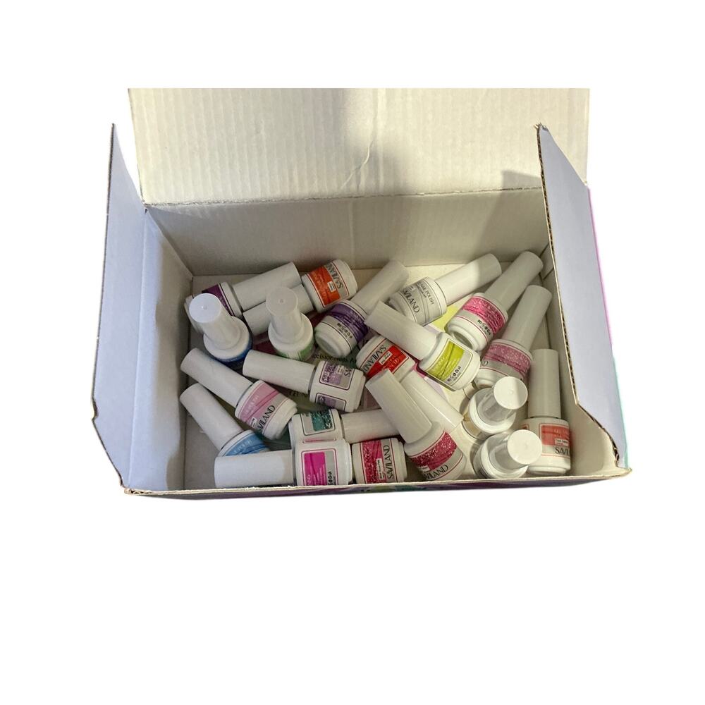 Saviland 20 Piece Gel Nail Polish Kit - Vibrant Multi-colors